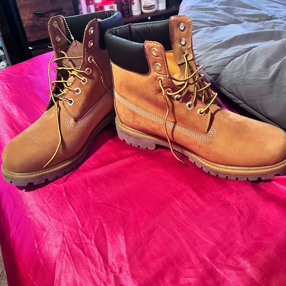 Timberland Men's Brown Leather Boots